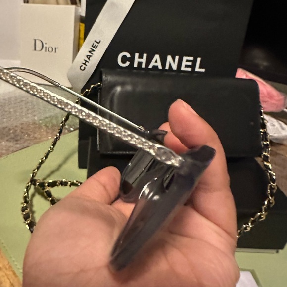 CHANEL 5291-B c.1467/S26 Women's Sunglasses 56-17 140 Silver Crystal Frames set - Picture 6 of 12